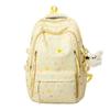 Schoolbag Japanese high school schoolbag female college student canvas backpack Korean version Harajuku junior high school student backpack large