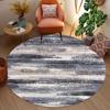 Modern Abstract Round Carpet Living Room Decoration Sofa Area Rugs Home Light Luxury Floor Mat Room Decor Soft Carpet Washable