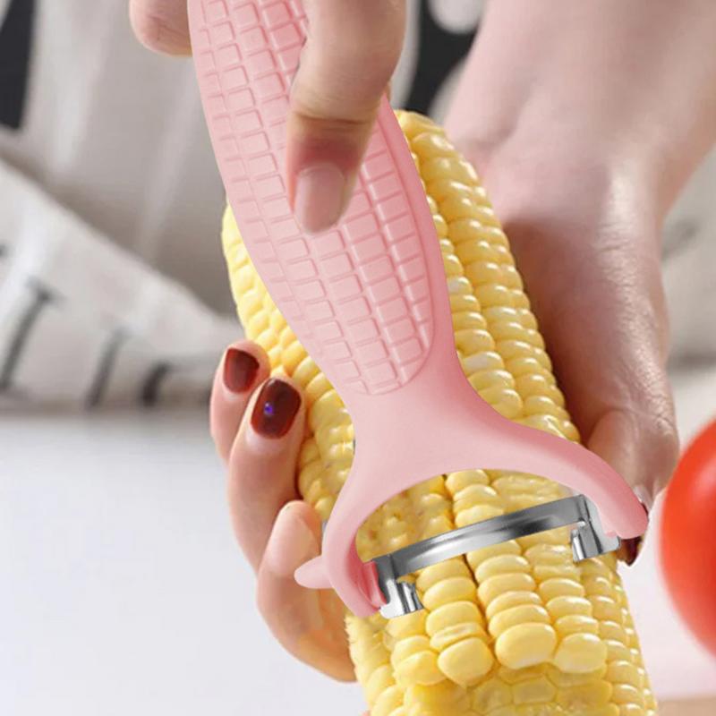 Corn Peeler Corn Peeler Stripper Corn Cutter Off Cob Kernel Remover Slicer Kitchen Gadget Cob Corn Thresher Stripping Tool