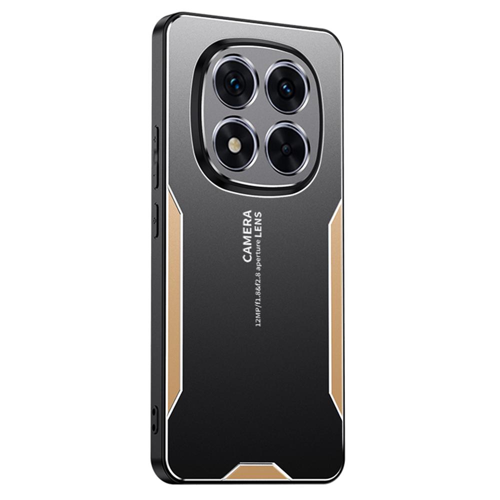 Pentru Xiaomi Redmi Note 14 Pro 5G/Poco X7 5G Husă Telefon Aliaj Aluminiu TPU PC Capac Spate