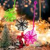 Glow Fever 24Pcs Sticky Spider Web Party Favors Pack, 7.5 inches in Total Length, Halloween Party Favors, Gifts For Birthday, Goodie Bag Classroom