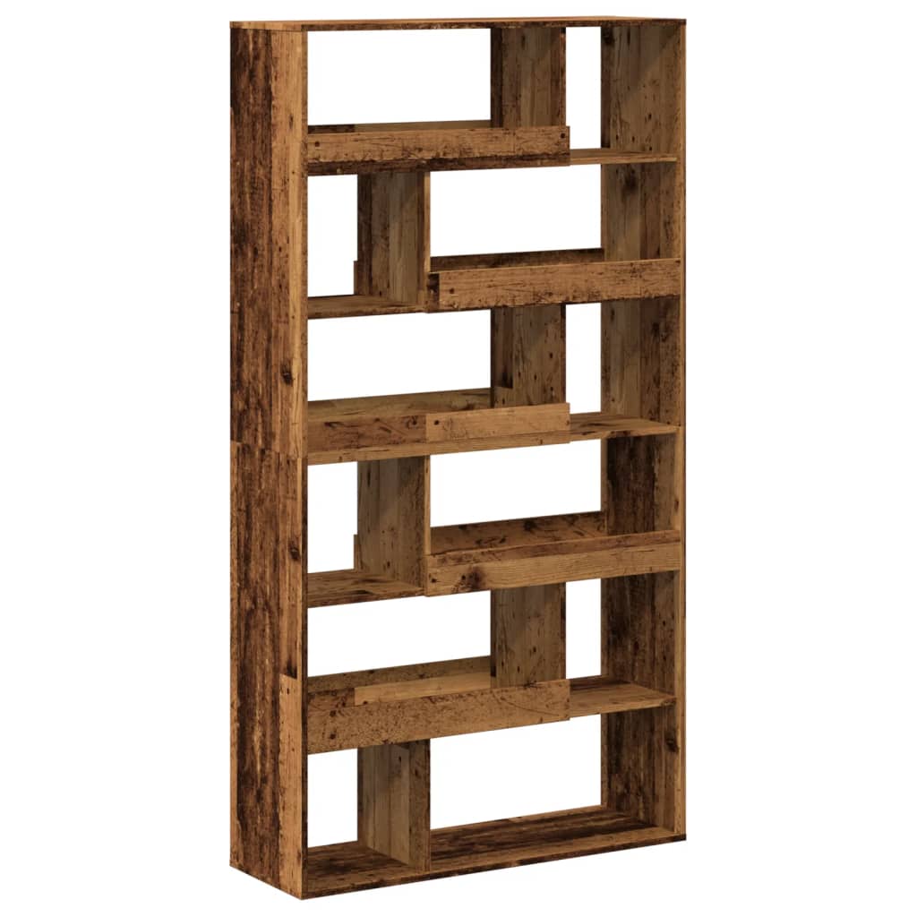 Vidaxl Regał, Stare Drewno, 100X33X187,5 Cm, Materiał Drewnopochodny
