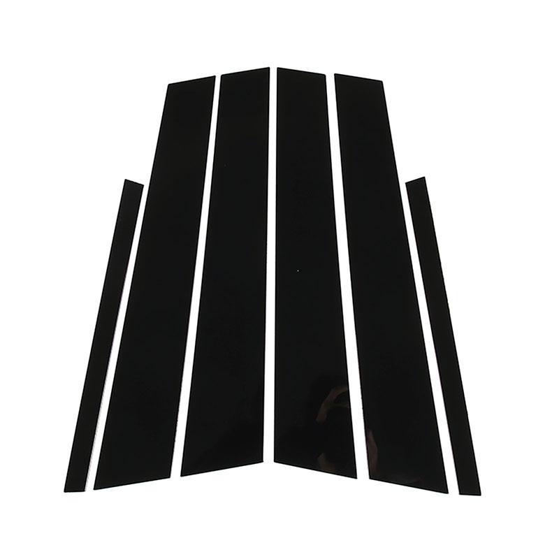 

Glossy Black Car Window Door Center Column B C Pillar Post Cover Trim for BMW 3-Series E90 2005-2012 Decoration Stickers Styling