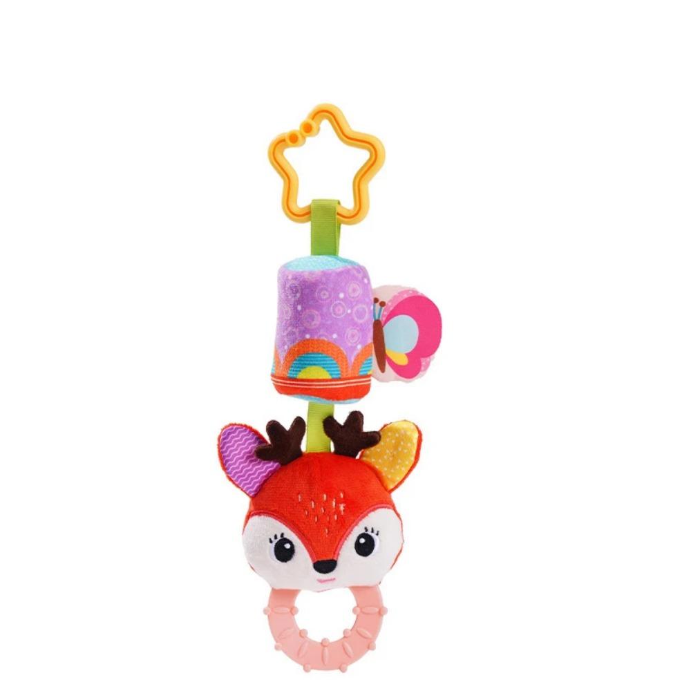 Stroller Toys Baby Hanging Rattle Toys Soft Baby Music Plush Activity Crib Mobie Rabbit Star Shape for Toddlers Baby  Boys Girls