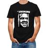 Lkzxswrq The Shining Jack Herr Kortärmade T-shirts Bomulls T-shirt Rundhalsad Träningstoppar Fitness Undertröja