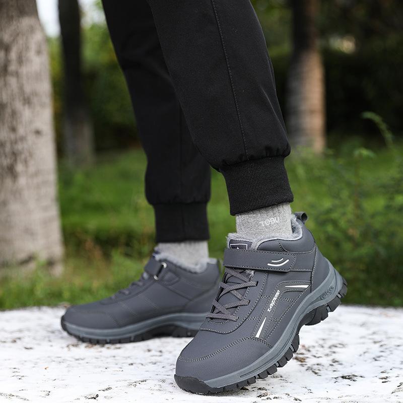 

Обувь из хлопка Northeast, женская, бархатная, мужская, верхняя одежда, повседневная, спортивная, для мам, для людей среднего и пожилого возраста, теплая и нескользящая 45