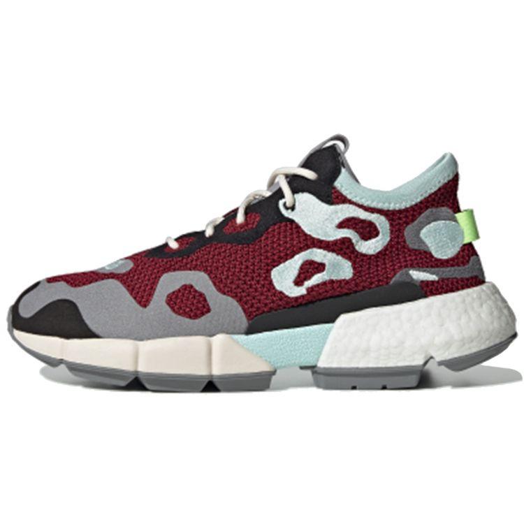

Adidas ПОД. Кроссовки унисекс S3.2 ML Collegiate Burgundy Red Grey-Three Ice-Mint EE4883