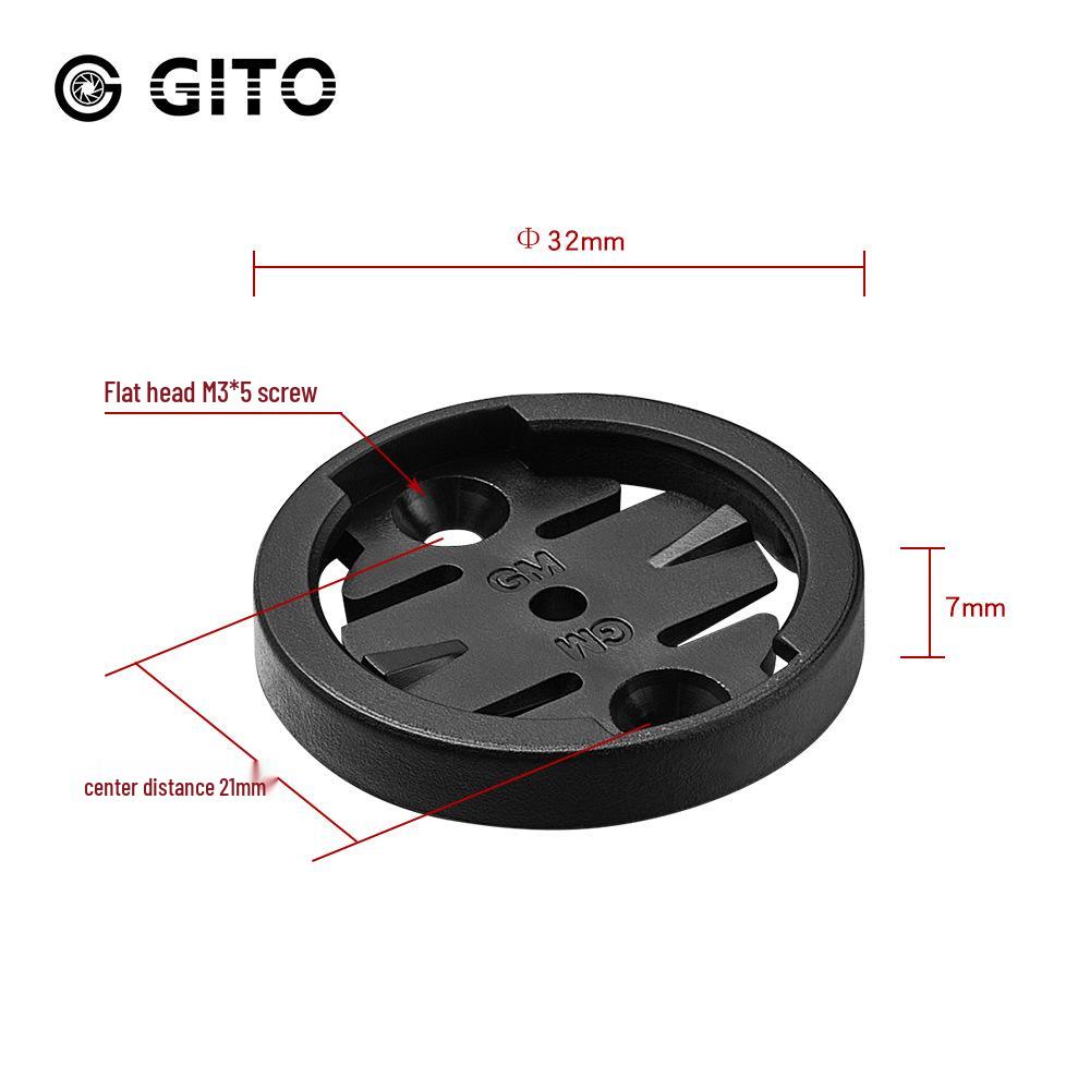 

Кронштейн фіксованої бази спідометра GITO для Wahoo, Bryton, Cateye, Garmin Ремонтні аксесуари