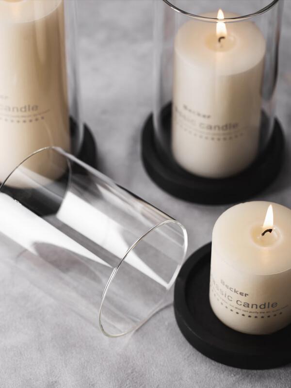 Bayipin Romantic Smokeless Unscented Cup Candle