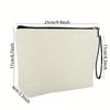 Love Printed Valentine's Day Heart Makeup Pouch Bag Large Capacity Lipsticks Handbag Portable Cosmetic Storage Bag For Gift