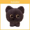Black Cat Plush For Kids And Adults Super Soft Short Plush Sleep Companion