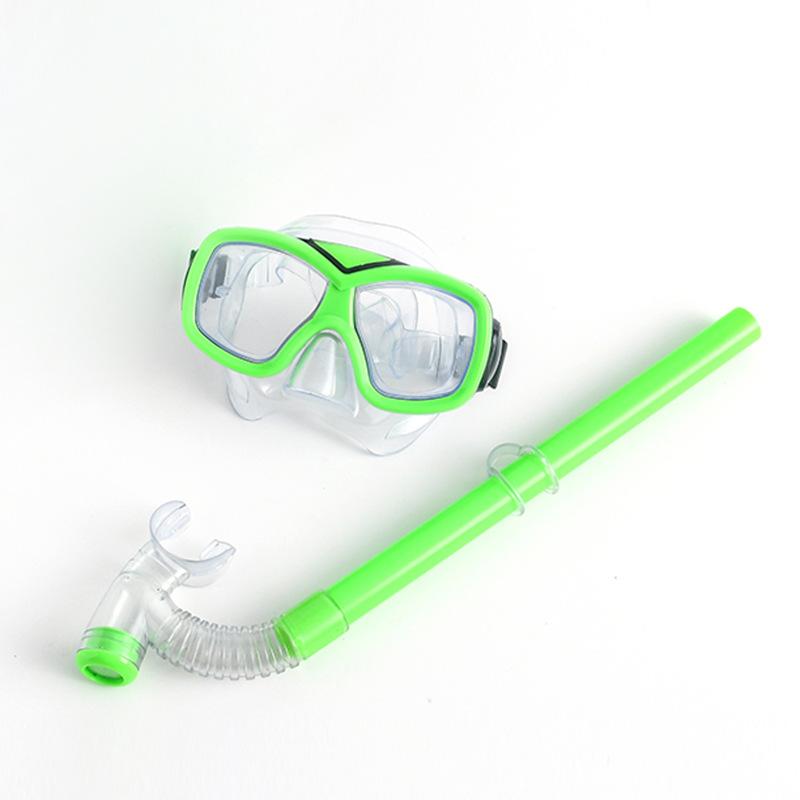 Diving Goggles, Snorkeling Sanbao Set, Swimming Mask, Snorkel, Flippers.