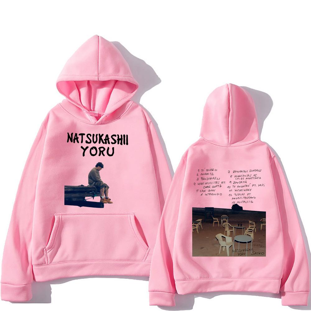 Rapper SAIKO Album Merch Hoodies Saiko Natsukashii Yoru Sweatshirt Men's Women Fashion Clothing Oversized Casual Pullover Trends