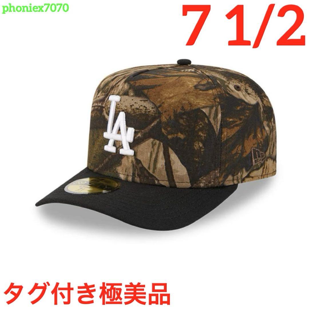 

[USED] New Era 59Fifty Ripstop Camo Dodgers 59.6