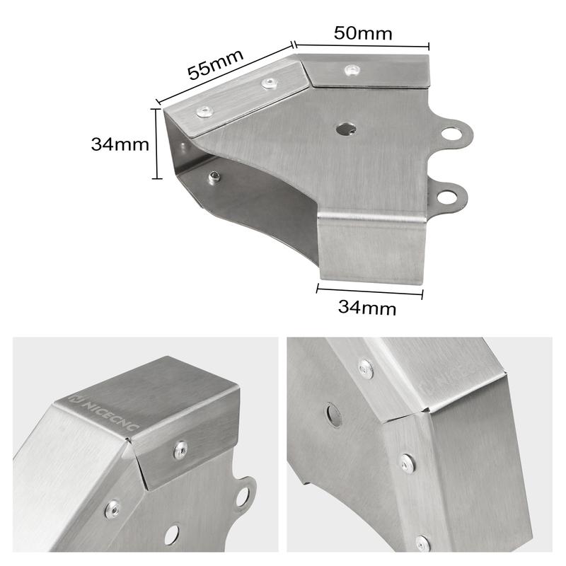 For BMW R1250GS GSA Exhaust Mufflers Deflector R 1250 GS 2018-2023 R1250GS Adventure R 1250 GSA R1250GS ADV 2018-2024 2023 2022