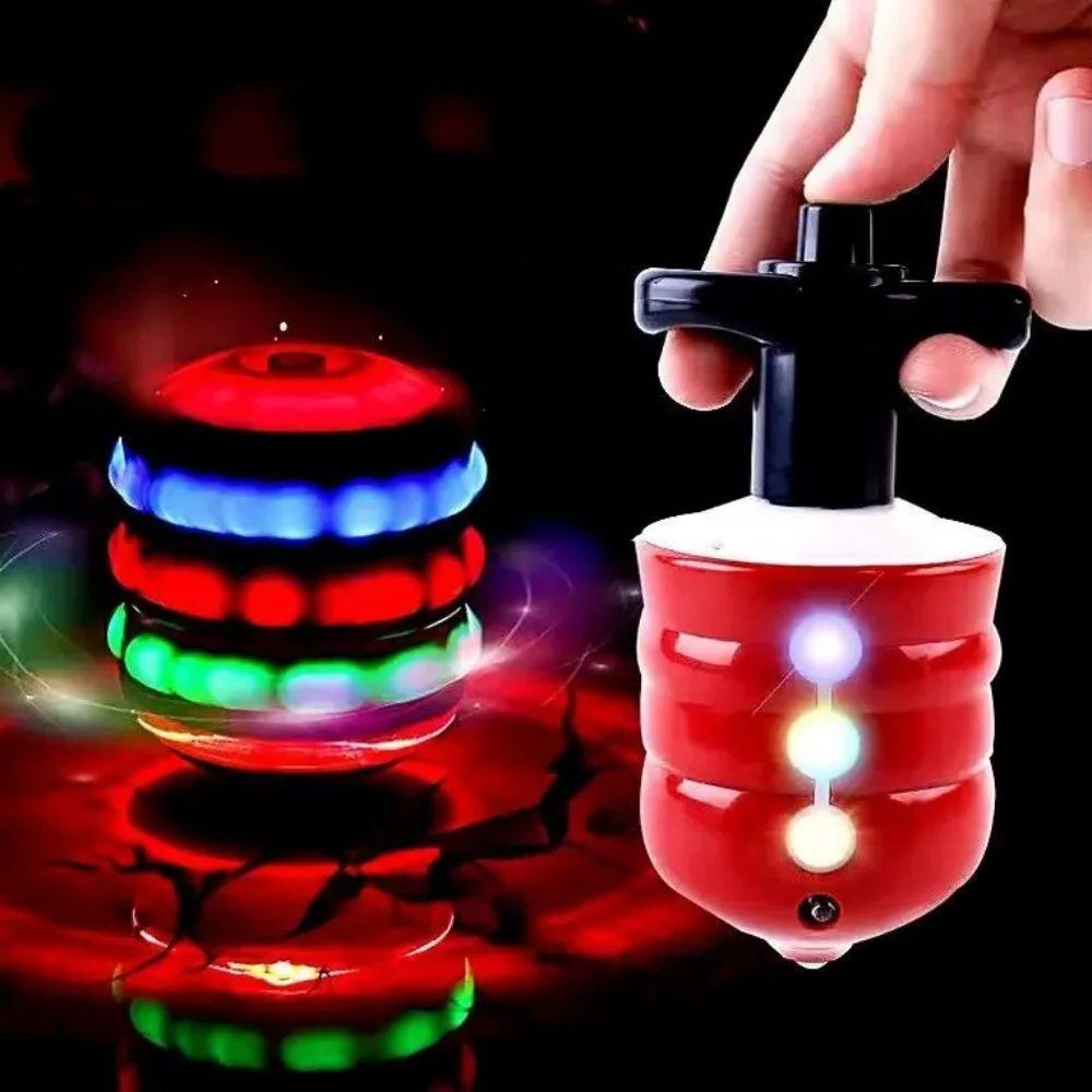 Electric Gyro Rotating Toy with Colorful LED Lights Outdoor Upgrade Boys & Girls Rotating Gyro Toy Children's Gift