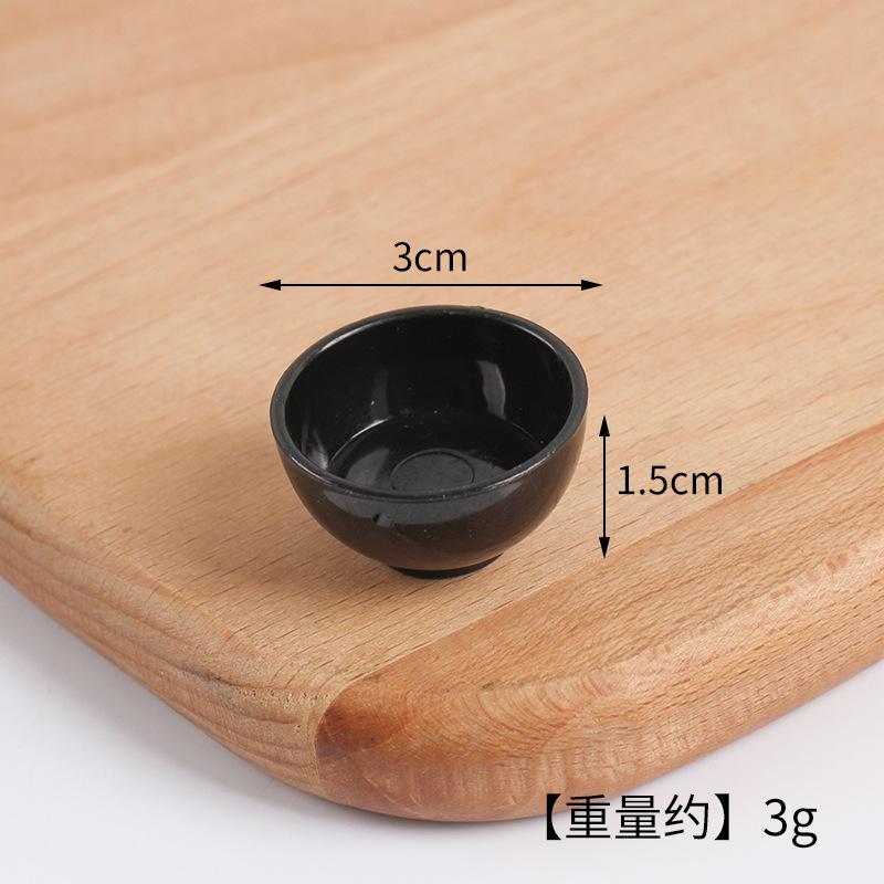 Mini Miniature Simulation Plate Small Bowl Tableware Diy Food Play Accessories Mini Container Play House Kitchen Toys