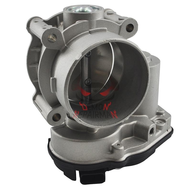 New 60mm Throttle Body For 1556736 4M5U9E927DC 4F9U9E928AC Ford For Focus Fiesta ST 150 Fusion Mondeo 1.8T/2.0T 2.3 2.5L