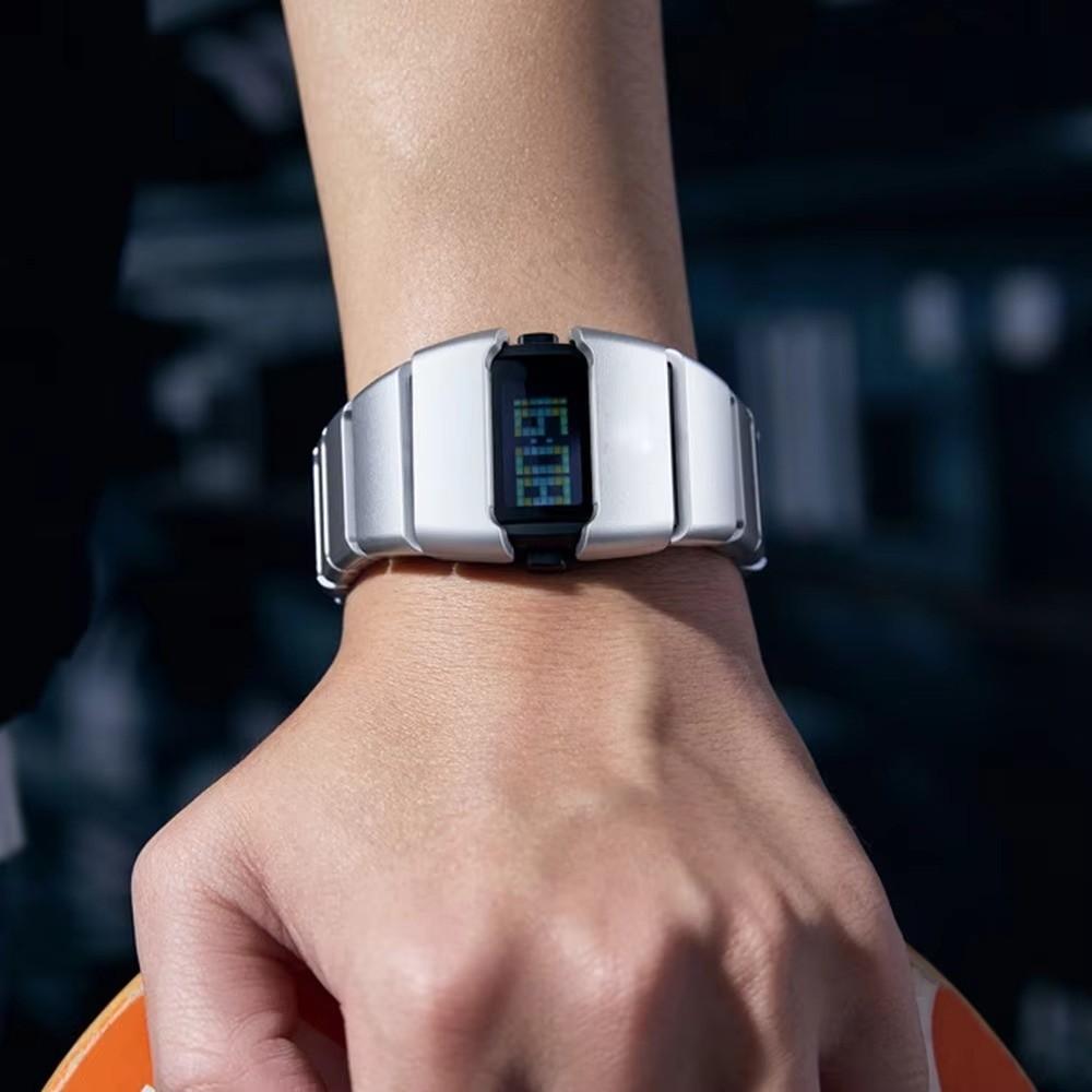 Plastic LED Electronic Watch Lightweight Wristwatch American-Style Trendy Sports Watch  Casual Wear