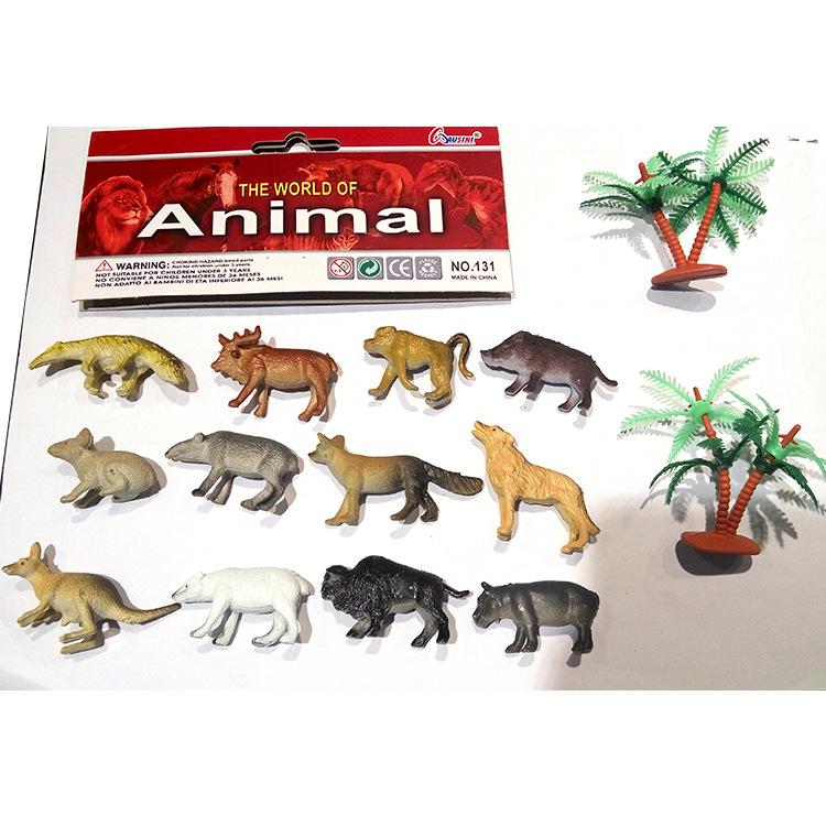 Insect Spider Butterfly Fish Dinosaur Dog Cat Horse Figurine Farm Animal Model Action Figure Hot Toy Set 12pc/set