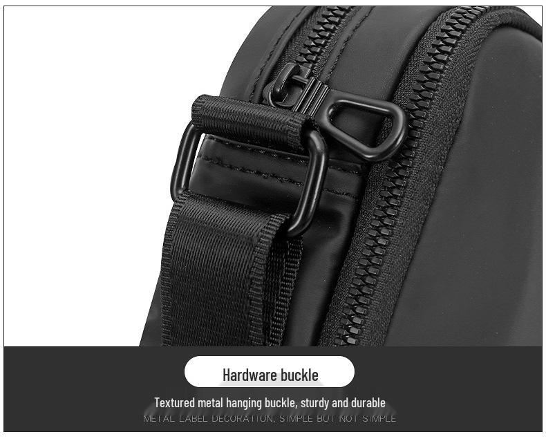 Korean Style Waterproof Crossbody Bag - Unisex Casual Travel Shoulder Bag & Coin Purse