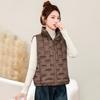 Autumn and winter new cotton vest light and warm cotton vest casual fashion wear versatile thermal vest top women