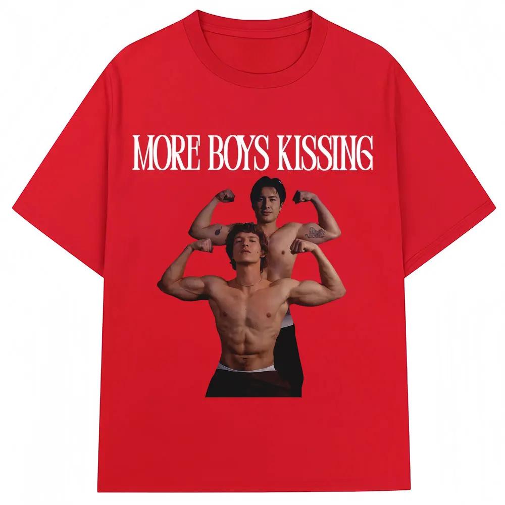 Heated Rivalry Shane Hollander Ilya Rozanov T Shirts More Boys Kissing Unisex Women Popular Tshirts Cotton Oversized Casual Tees