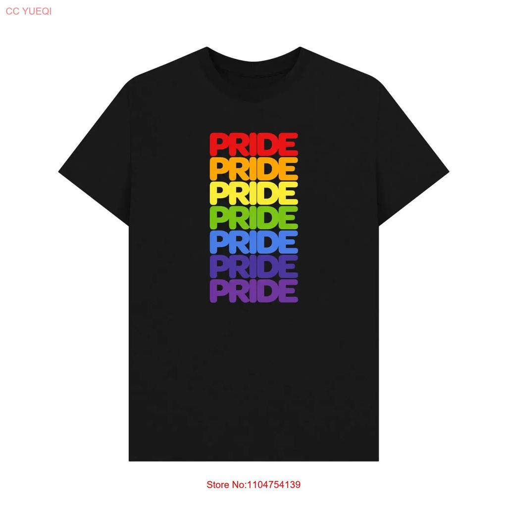 PREMIUM OFFICIAL Rainbow Pride Black T Shirt Vintage Washed Soft Breathable Top For Everyday Wear Designer Clothes Stylish