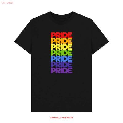 PREMIUM OFFICIAL Rainbow Pride Black T Shirt Vintage Washed Soft Breathable Top For Everyday Wear Designer Clothes Stylish