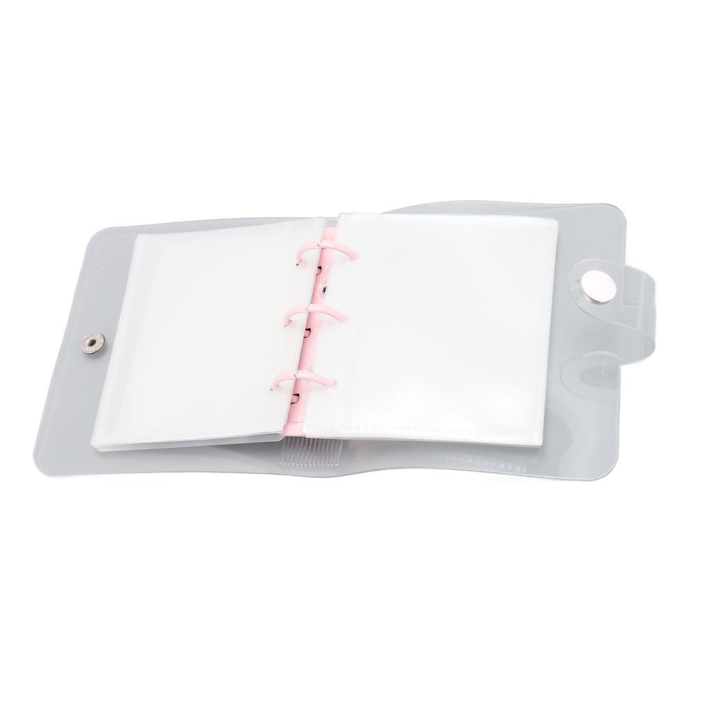 1000 Savings Challenge Binder Multipurpose PVC Reusable Mini Budget Binder with Sticker for Money