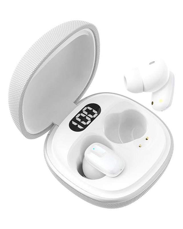 VAORLO Painless In-Ear Sleeping Earbuds Wireless HiFi Stereoe Earphones With Noise Cancel Microphone Low Latency Headphone Large Capacity