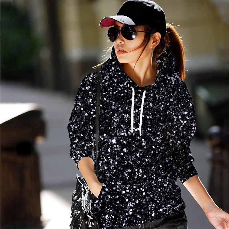 Herbst Schöne Glitter 3D Print Hoodies Männer Frauen Mode Casual Sweatshirts Übergroße Hoodie Pullover Trainingsanzug Kleidung