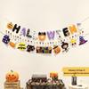 Halloween Hanging Decor: Flags, Flowers, and Ornaments for a Spooky Atmosphere