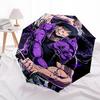 1pc Powerful Anime Character Automatic Opening Closing Umbrella with 3-Fold Design, 8-Bone Frame Perfect for Outdoor Use, Festive Gifts, Travel, Daily