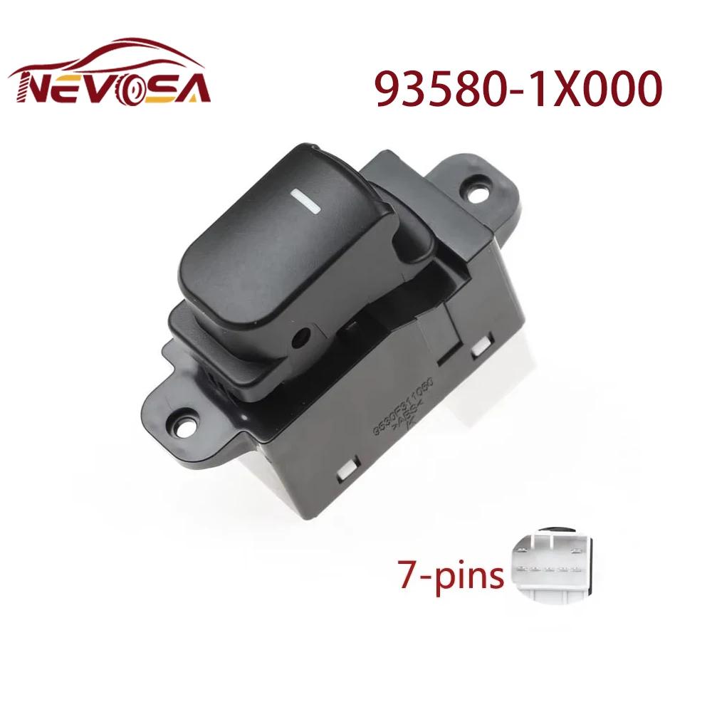 Главный переключатель стеклоподъемника для Kia Forte Kia Cerato TD 2009 2010 2011 2012 2013 Переключатель управления стеклоподъемником 93570-1M110 93570-1X000 1 Button