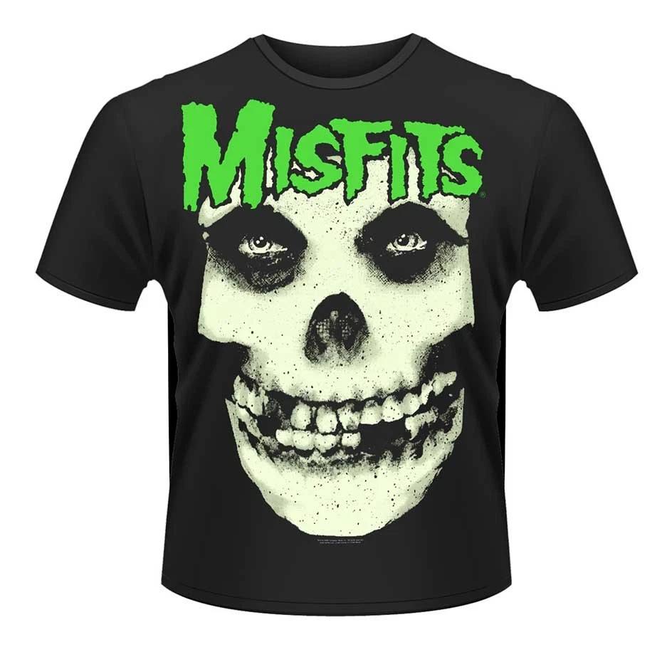 Misfits Glow Jurek Skull T Shirt New 2XL