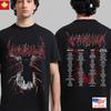 Aftershock Festival 2025 Sacramento Californië The Upside Down Met Line-up Shirt Unisex T-shirt