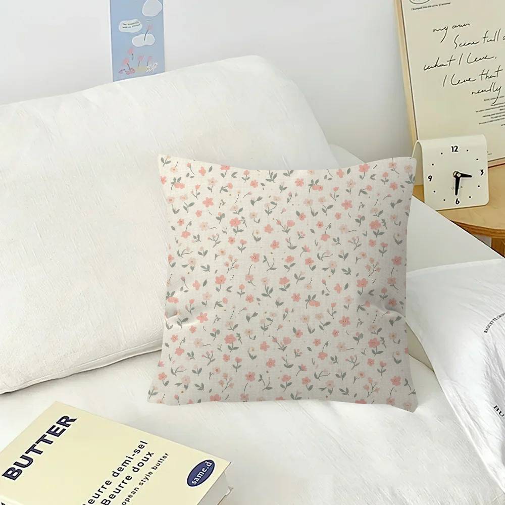 Beauty Freshfloral Personalized Pillow Dust Cover Bedroom Kids Party Decoration Pillowcase Birthday Children Gift