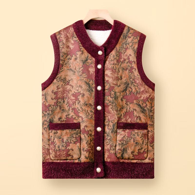 Langsha Women's Plush Lined Winter Warm Vest