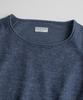 Bihebieo European Flax™ Linen Roll Neck L/S Knit Midnight
