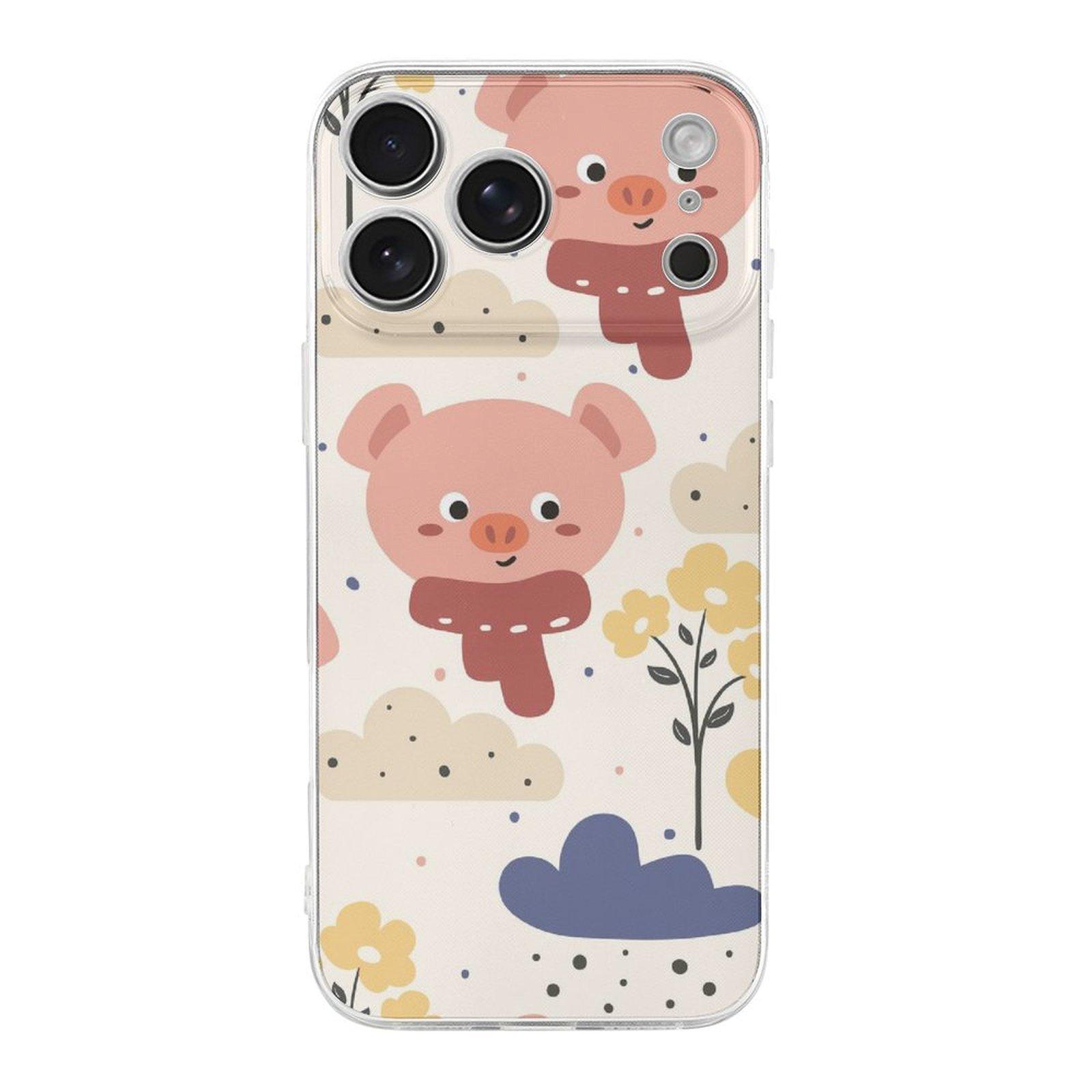 

1 Pack For Iphone 17/17Air/17Pro/17ProMax Tpu Phone Case Shock Resistant Slim Fit Anti Scratch Protective Cover With Soft Grip Frame IPHONE-17ProMax