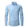 Men's Cross-Border Autumn/Winter Plaid Cotton Long-Sleeve Casual Business Shirt