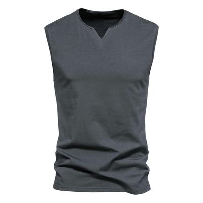 Man's Plus Size Fitness Tank Top Sports Running Tank Top Breathable Sleeveless Tank Top