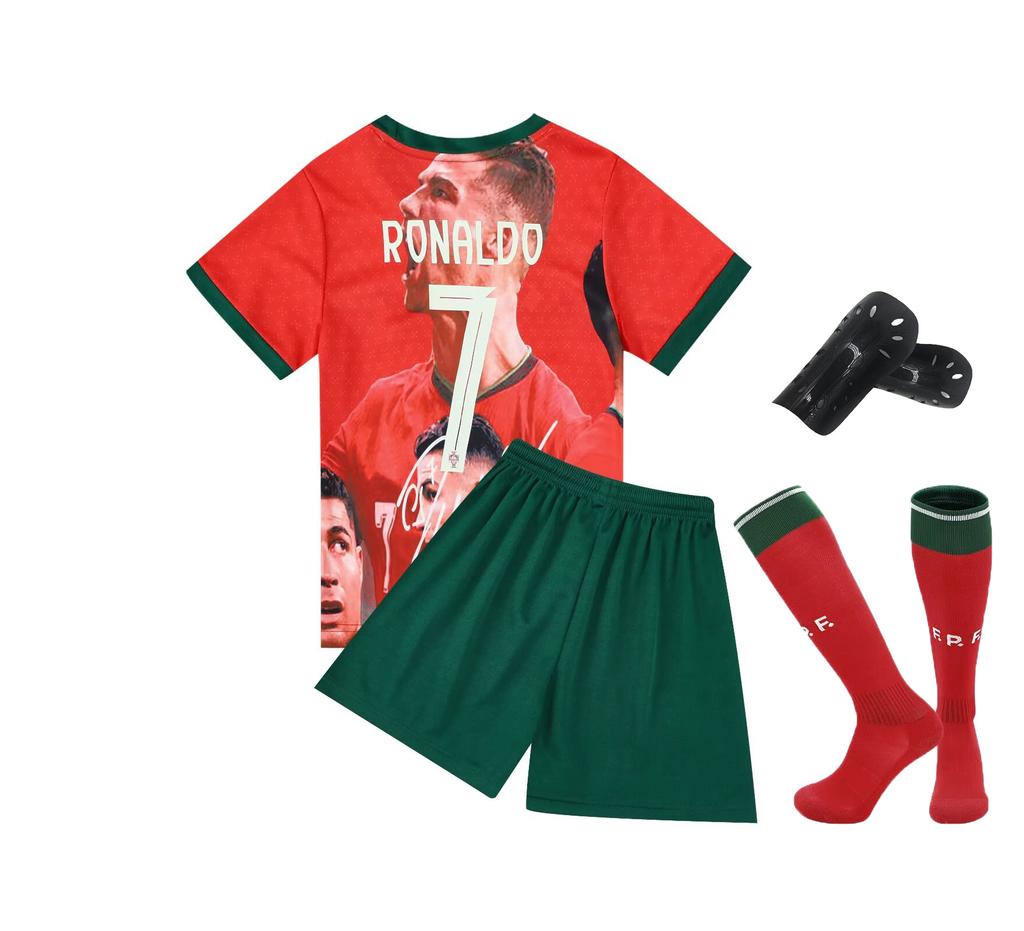25-26 Portugiesischer Meister Nr. 7 Fußballtrikot Kindertrikot Kinderkleidung 14 Yards -30 Yards