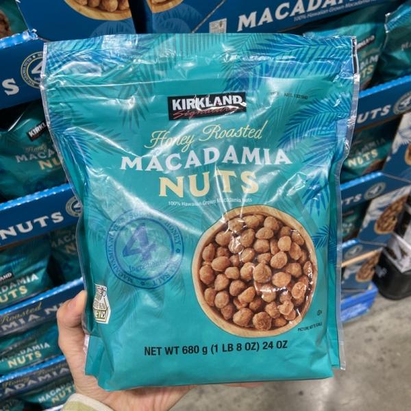 Kirkland Signature Honey Roasted Macadamia Nuts 680g