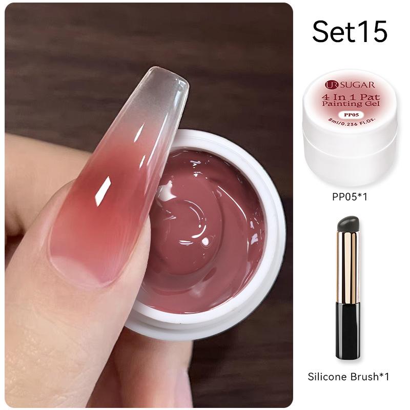 UR SUGAR Gel Pot: No-Wash Nail Art & Gradient Set