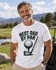 Best Dad By Par Shirt, Funny Golf Dad Tee, Golf Gift for Men, Fathers Day Gift