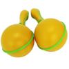 A-Star Maracas en plastique - Jaune