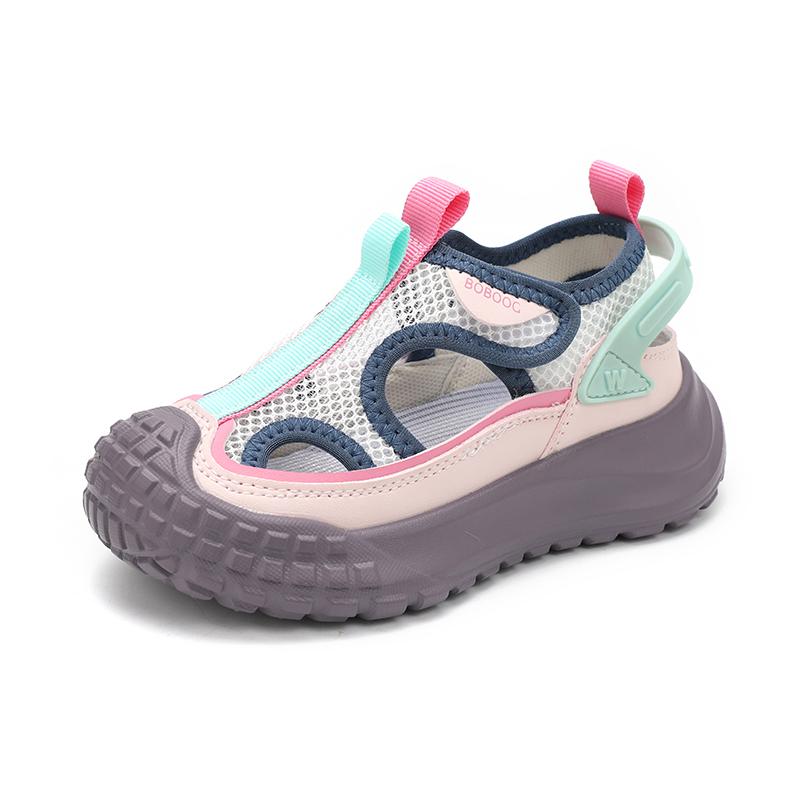 Children Sports Sandals Hollowed-out Kids Sneakers Non-slip Soft Sole 2025 Summer New Boys Girls Fashion Sandals Mesh Breathable