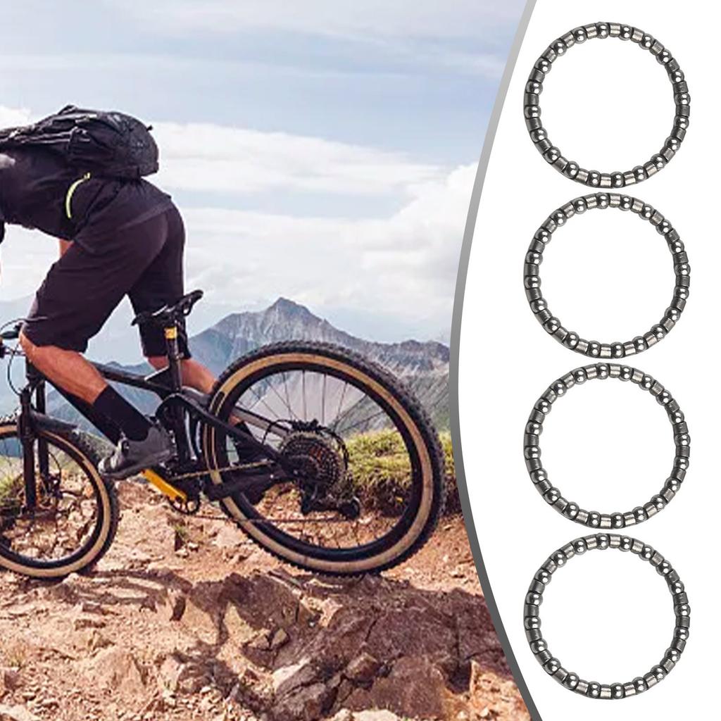 4Pcs Bicycle Headset Balls Ball Bearing Bike Caged